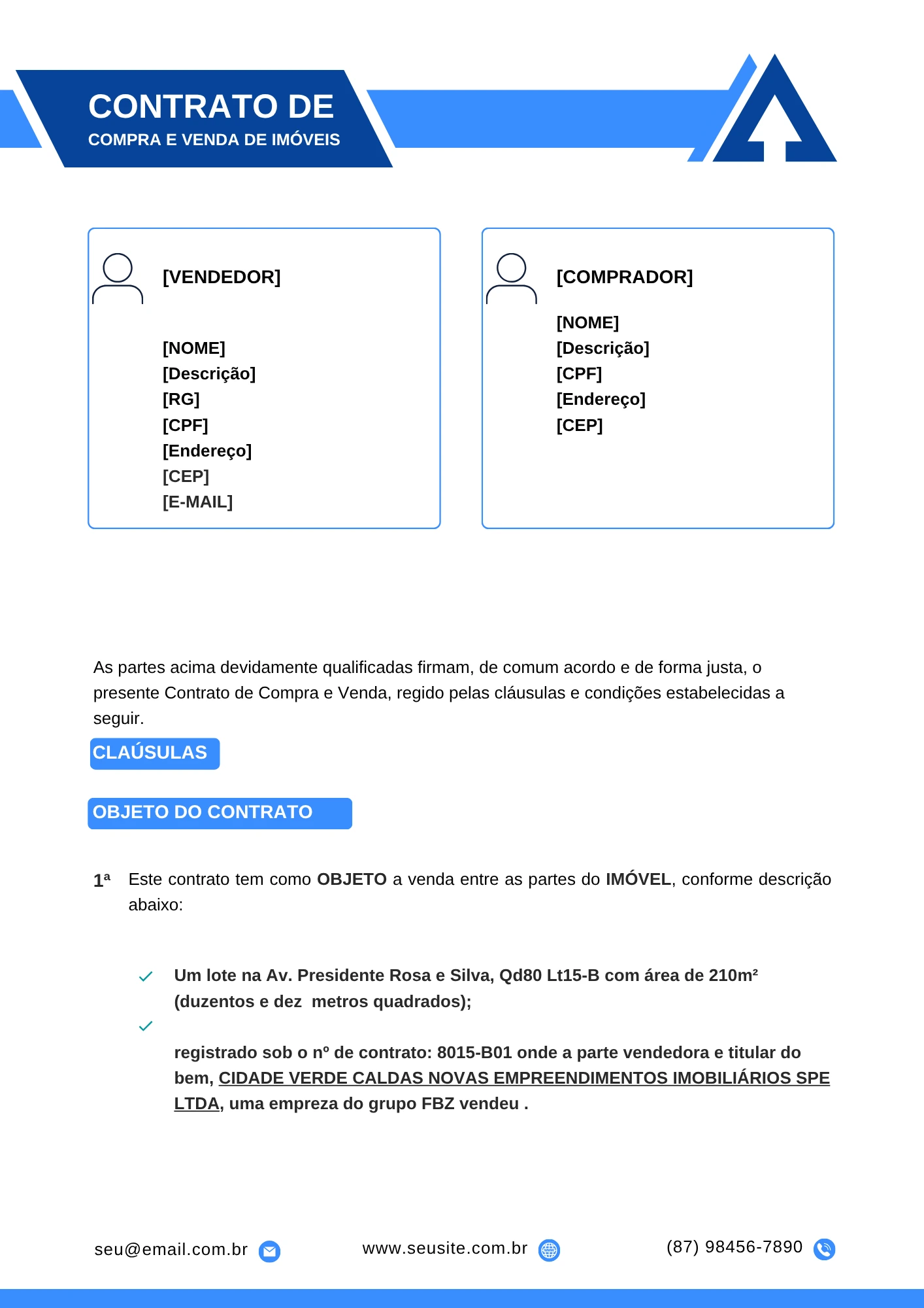 Contrato de Compra e Venda de Imóveis - Prodocscontabil